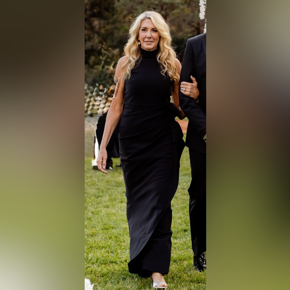 Chiara Boni Black La Petite Robe
Gudrum Halter Ruffle Gown